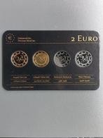 Monaco. 2 Euro 2013 ONU (4 colored coins) (Zonder