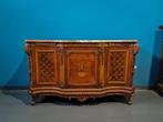 Credenza - Brons, Hout, Marmer