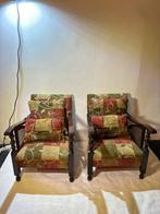 Stoel - Klassieke Fauteuils in Art Deco-stijl met Gedraaide, Antiek en Kunst