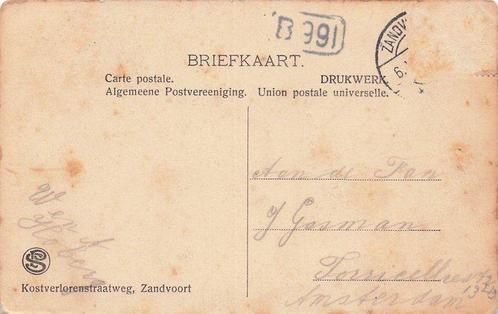 Zandvoort met binnen, boulevard en strand - Ansichtkaart, Verzamelen, Postkaarten | Buitenland