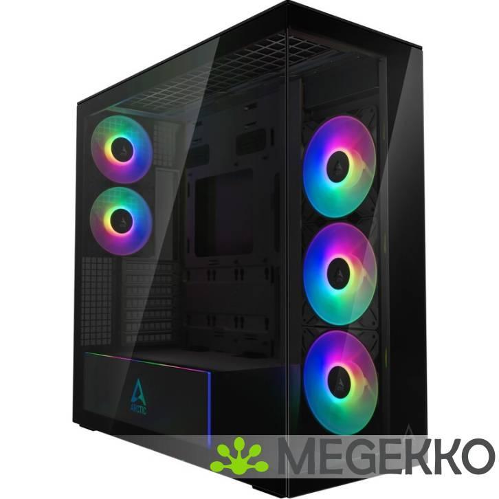 ARCTIC Xtender Mirror Black, Computers en Software, Computerbehuizingen, Nieuw, Verzenden