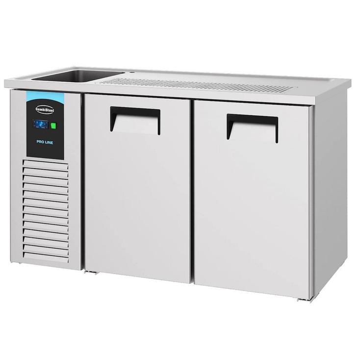 Vatenkoeler | PRO LINE | RVS | 2 Deuren | -2°C/+8°C |, Zakelijke goederen, Horeca | Keukenapparatuur, Nieuw in verpakking, Verzenden