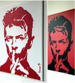 Liesens - David Bowie {lot van 2), Antiek en Kunst, Kunst | Schilderijen | Modern