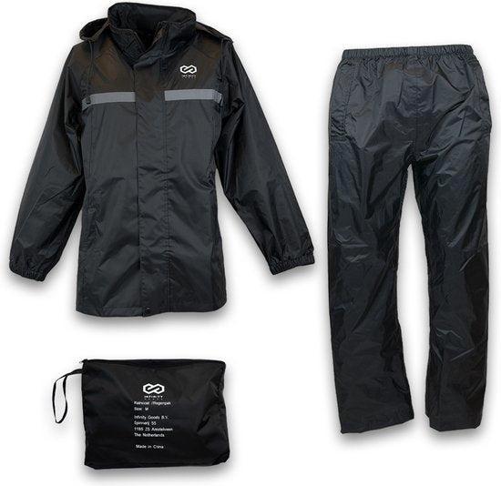 2dekans | Infinity Goods Regenpak - Dames & Heren - Maat L -, Kleding | Heren, Jassen | Zomer, Ophalen of Verzenden