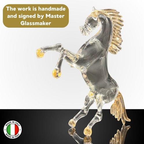 Sculpture, Fulmine - 24 cm - Verre de Murano - 2025, Huis en Inrichting, Overige Huis en Inrichting