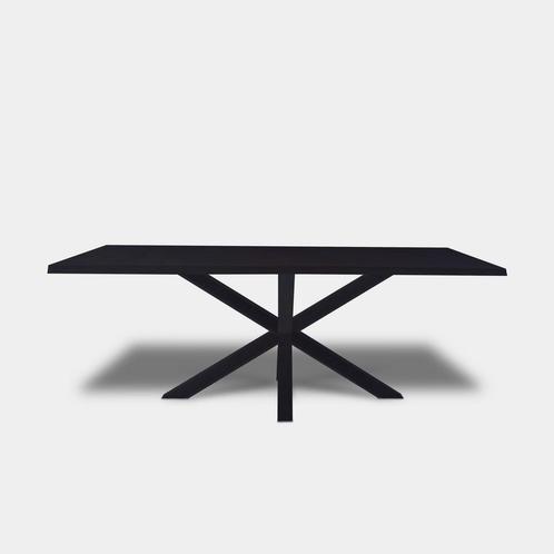 Tafel Boomstam eikenhout - Matrix hout - Donker Eiken, Huis en Inrichting, Tafels | Eettafels