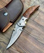 Keukenmes - Keukenscharen - Premium Damascus vouwbare zakmes, Antiek en Kunst