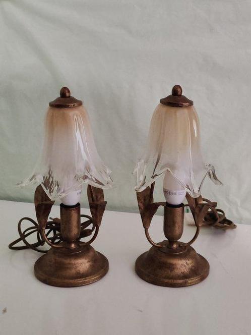 L.G.D - Tafellamp (2) - Muranoglas, Antiek en Kunst, Curiosa en Brocante