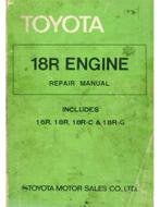 1975 TOYOTA MOTOR WERKPLAATSHANDBOEK ENGELS, Auto diversen, Handleidingen en Instructieboekjes