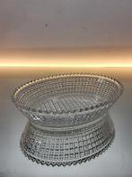 Val Saint Lambert - Schaal - ovaal - Glas - serie Hambourg
