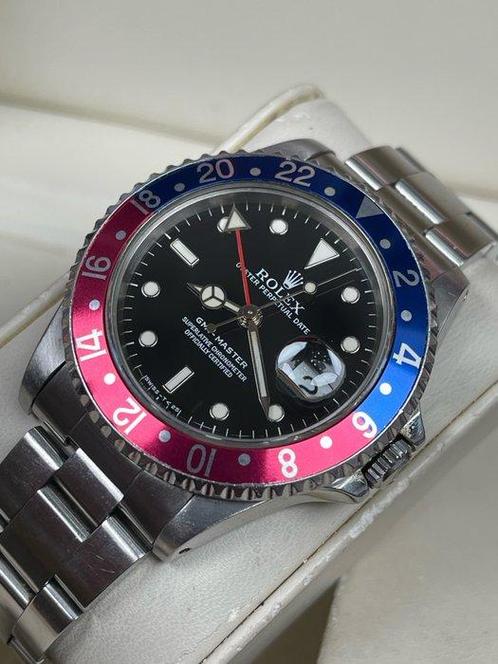 Rolex - GMT-Master Pepsi - 16700 - Heren - 1990-1999, Handtassen en Accessoires, Horloges | Heren