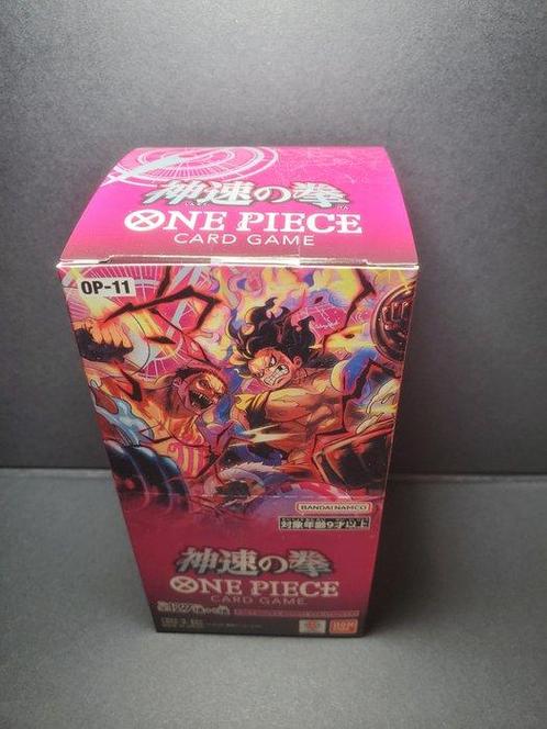 One Piece - 1 Booster box - OP-11 Fist of Divine Speed, Hobby en Vrije tijd, Verzamelkaartspellen | Overige