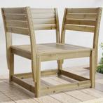 vidaXL Chaise de jardin bois de pin imprégné, Jardin & Terrasse, Neuf, Verzenden