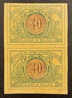 België 1902/1914 - Spoorwegzegels - 4e emissie - 40 centimes, Postzegels en Munten, Postzegels | Europa | België, Gestempeld