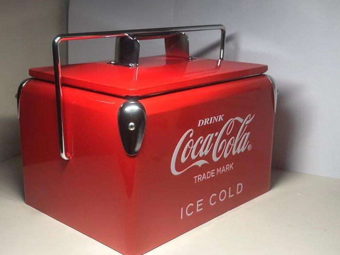 Koeler - Staal - Coca Cola - koelkast, Antiek en Kunst, Antiek | Wandborden en Tegels