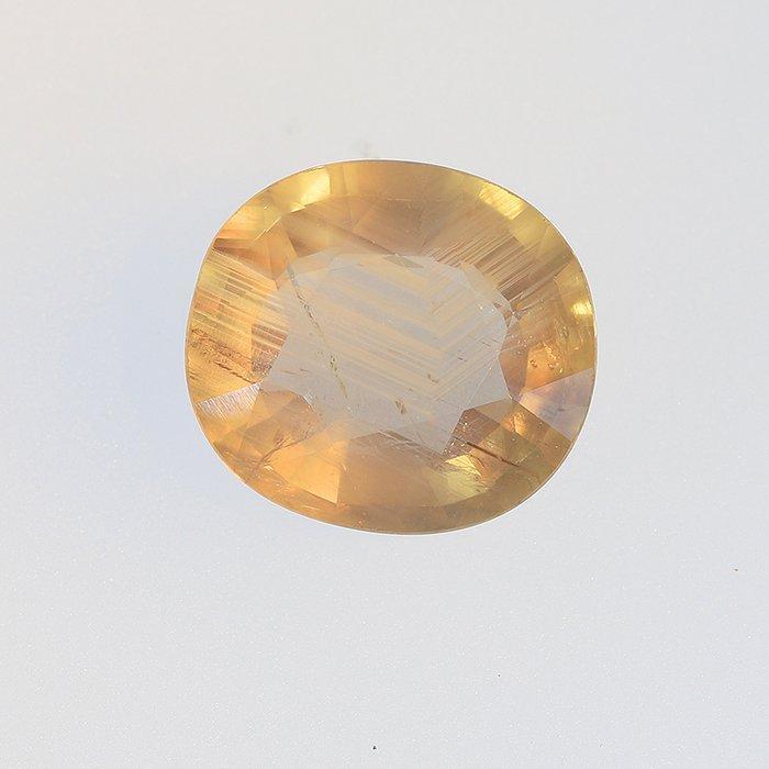 1 pcs Roze, Bruin, Oranje, Meerkleurig Saffier - 6.85 ct -, Handtassen en Accessoires, Edelstenen