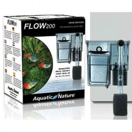 Aquatic Nature HANG ON FILTER FLOW 200, Animaux & Accessoires, Poissons | Aquariums & Accessoires, Envoi