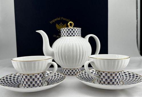Lomonosov Imperial Porcelain Factory - Service à thé (5) -, Antiek en Kunst, Antiek | Meubels | Tafels