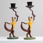 Petite Chose - Chandelier (2) - Bronze peint à froid, Antiquités & Art