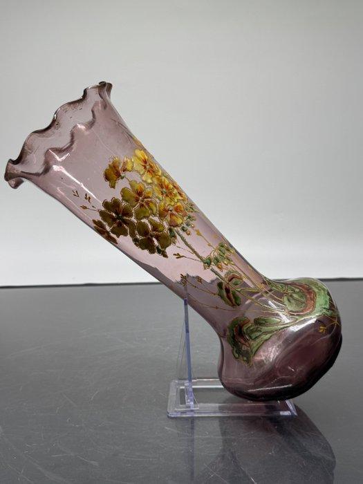 Vase - Cristal - Vase probablement Legras, Antiek en Kunst, Kunst | Designobjecten