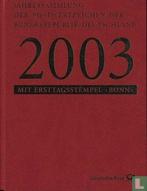 Duitsland - Jaarmap - 2003, Postzegels en Munten, Verzenden, Postfris