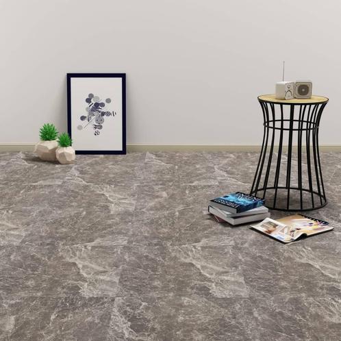 vidaXL Vloerplanken zelfklevend 5,11 m² PVC zwart marmer, Doe-het-zelf en Bouw, Vloerdelen en Plavuizen, Nieuw, Verzenden