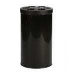 Afvalbak | Metaal (Zwart) | 40L | Wegwerpbekers |, Verzenden, Nieuw in verpakking
