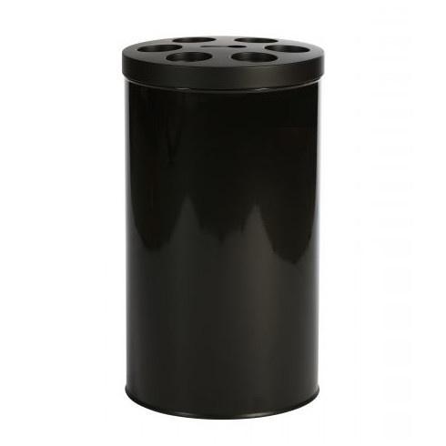 Afvalbak | Metaal (Zwart) | 40L | Wegwerpbekers |, Zakelijke goederen, Horeca | Keukenapparatuur, Nieuw in verpakking, Verzenden