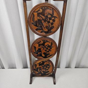 Étagère - Gâteaux / cake standard pliable - Bois, Antiek en Kunst, Curiosa en Brocante