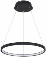 2dekans | LED hanglamp met enkele ring | Ø 38,5cm | Zwart |, Huis en Inrichting, Ophalen of Verzenden, Nieuw