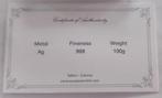 100 grammes - Argent .999 - European Mint, Estonia - Avec, Timbres & Monnaies