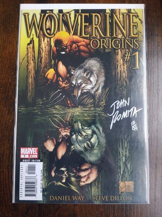 Wolverine: Origins #1 - Signed by John Romita Sr. + DF COA -, Boeken, Strips | Comics