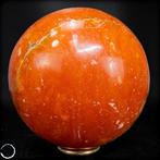 Natuurlijke intens oranje zonnecalcietbol , Brazilië- 822.28