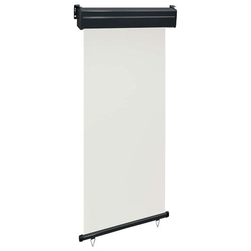 vidaXL Balkonscherm 105x250 cm crèmekleurig, Tuin en Terras, Parasols, Nieuw, Verzenden