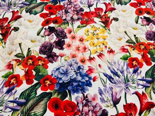 Explosion Botanique : le jardin éternel - Tissu, Antiek en Kunst, Antiek | Tapijten, Tafelkleden en Textiel