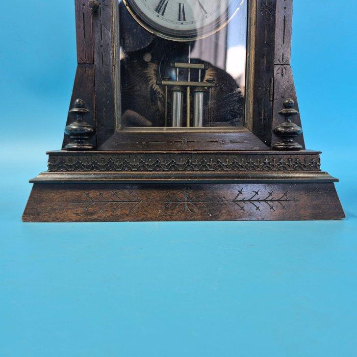 Horloge - Thomas Haller - Bois, Laiton - 1920-1930, Antiquités & Art, Antiquités | Horloges