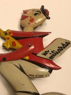 Ingap - Blikken speelgoedfiguur - Ingap Fortunello Riding A, Antiek en Kunst