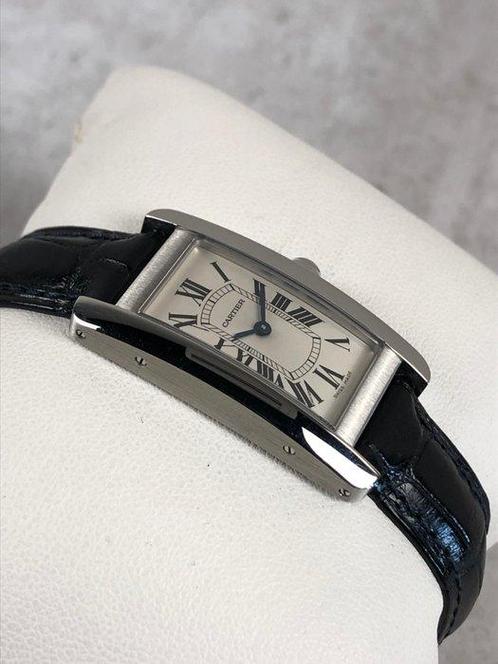 Cartier - Tank Américaine - WSTA0016 - Femme - 2010-2020, Handtassen en Accessoires, Horloges | Heren