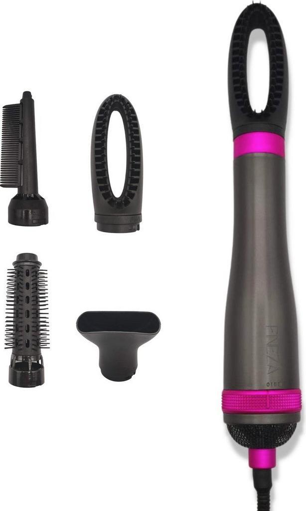 2dekans | Fineza Föhnborstel Set - Föhn - Krulborstel -, Handtassen en Accessoires, Uiterlijk | Haarverzorging, Ophalen of Verzenden