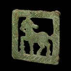 Oud-Romeins Brons Militair opengewerkte appliqué., Antiek en Kunst