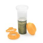 Tupperware Quick Shake 750 ml GeelOranjeTransparant, Maison & Meubles, Cuisine| Tupperware, Verzenden