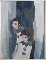 Prospero Riva (1931-2013) - Pierrot, Antiek en Kunst