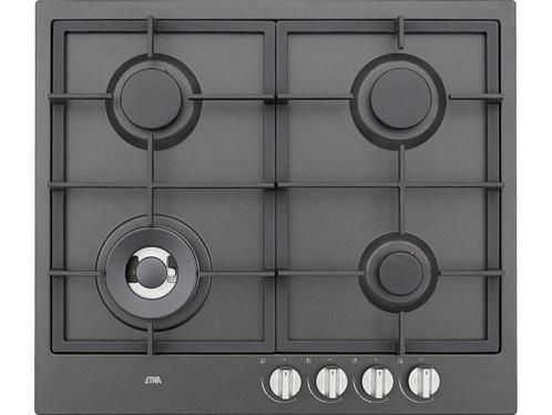 ETNA KG959ZTA - Gaskookplaat - Wokbrander 60 cm - Mat Zwart, Huis en Inrichting, Woonaccessoires | Overige, Zo goed als nieuw