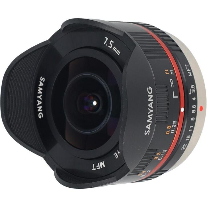 Samyang 7,5mm F/3.5 MFT | Occasion, Audio, Tv en Foto, Foto | Lenzen en Objectieven, Ophalen of Verzenden