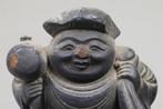 Sculptures of Daikokuten and Ebisu – Two of the Seven Lucky
