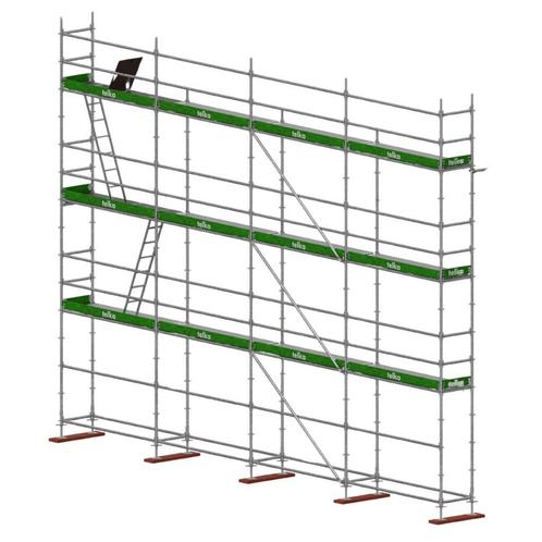 Pack Échafaudage Multidirectionnel 100m² en Galva – 3599€, Bricolage & Construction, Échafaudages, 5 mètres de hauteur ou plus