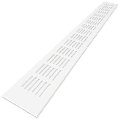 Ventilatiestrip aluminium LxH 600 x 60mm (G61-6006W), Doe-het-zelf en Bouw, Ventilatie en Afzuiging, Nieuw, Verzenden