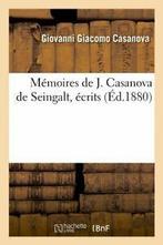Memoires de J. Casanova de Seingalt, ecrits (Ed.1880). G, Boeken, CASANOVA G G, Zo goed als nieuw, Verzenden