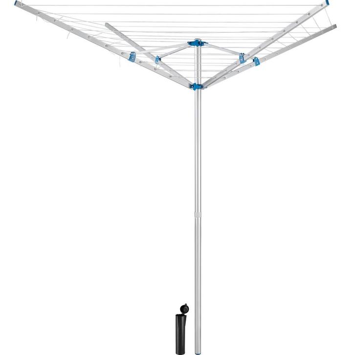 tectake Droogmolen - grijs, Tuin en Terras, Droogmolens en Wasrekken, Verzenden