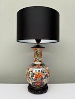 Tafellamp - Porselein, Hout